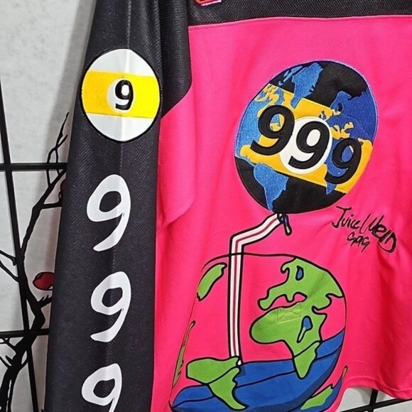 Juice Wrld Hockey Jersey Size Large New Headgear Classics - Picture 9 of 10